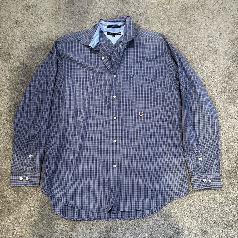 Tommy Hilfiger Collared Button Down Dress Shirt